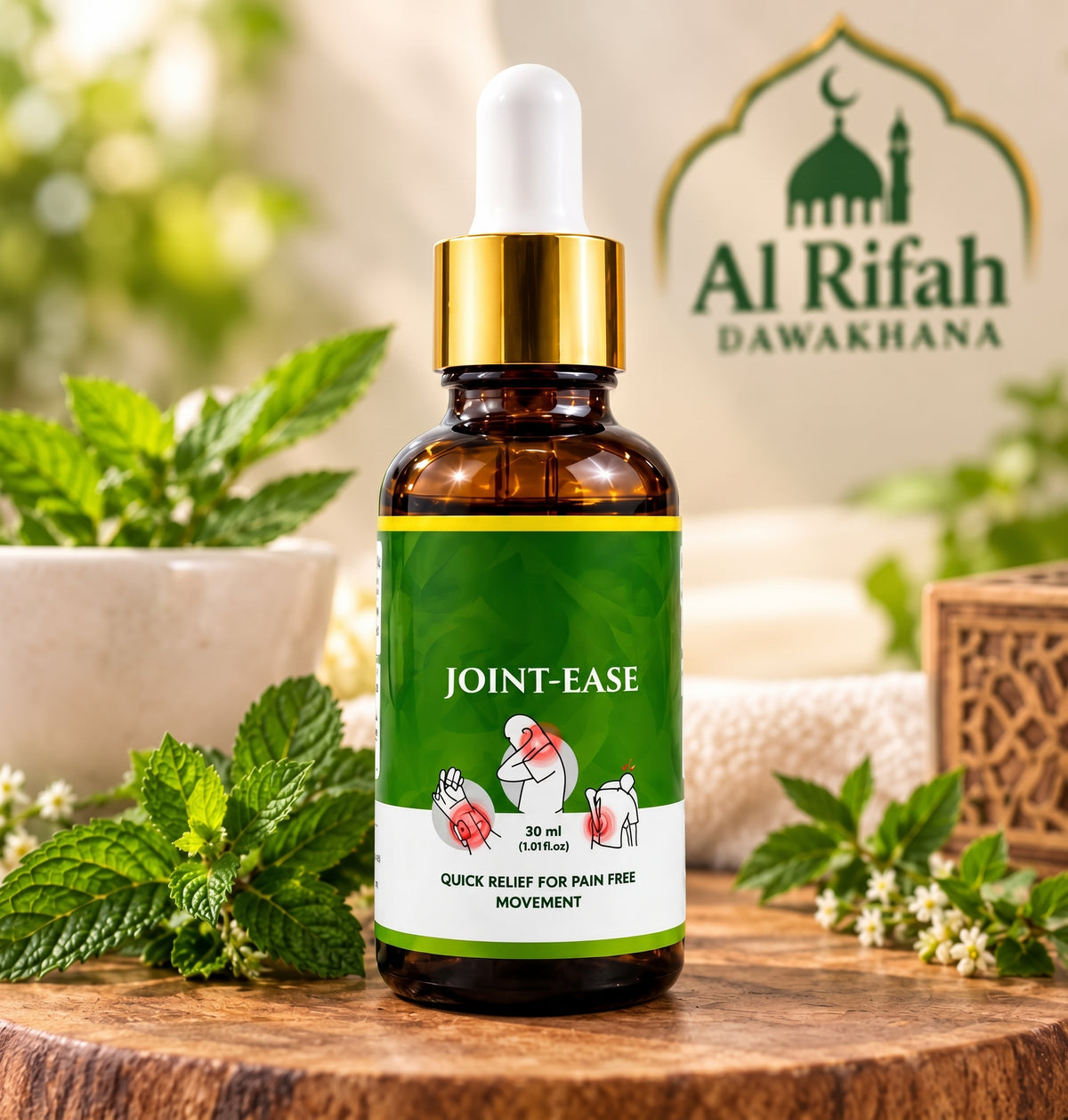 100% Natural Joint-Ease Oil for pain relief